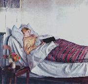 Michael Ancher The Sick Girl Germany oil painting artist